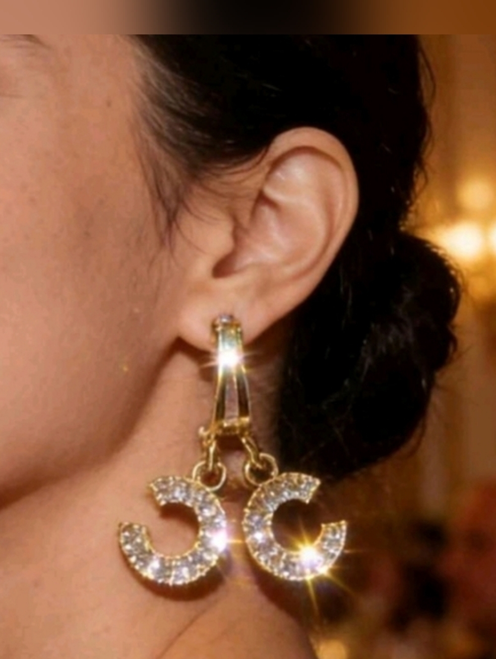 Chanel Style Earrings